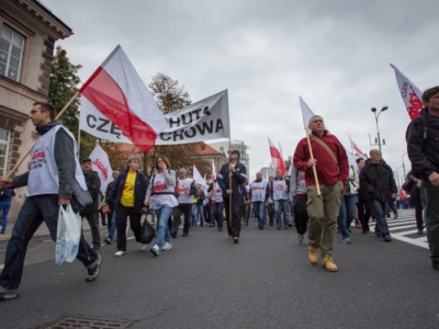 Związkowcy ruszają na Katowice. Co tam górnicy, chodzi o ich stołki