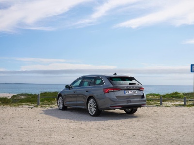 Policja zbroi się w nowe Škody. 100 octavii combi z napędem mHEV trafi do drogówki