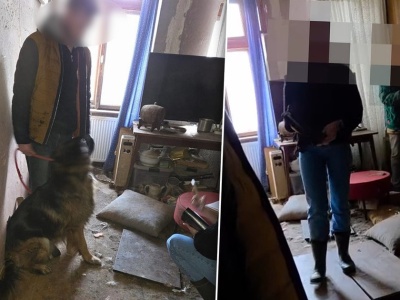 Przerażający widok za drzwiami mieszkania. Senior więził je bez wody i jedzenia. Zamknięte w brudzie