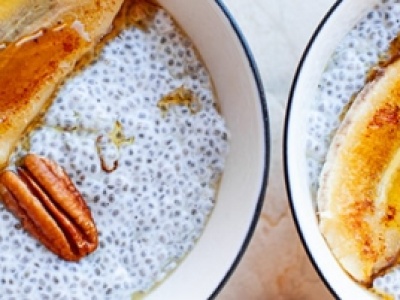 Pudding chia na ciepło