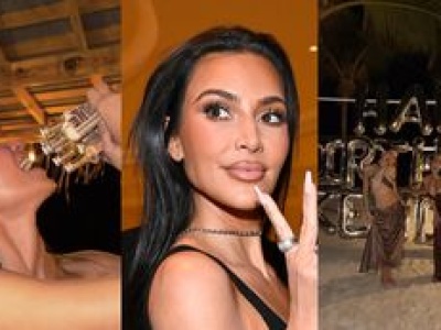 Kim Kardashian odsłoniła kulisy PLAŻOWEJ imprezy urodzinowej Kendall Jenner (ZDJĘCIA)