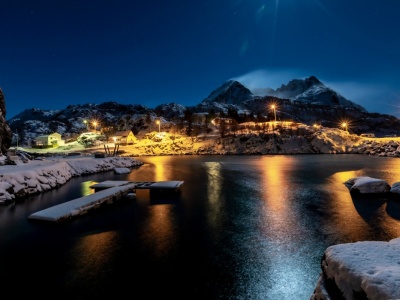 24 godziny ciemności. W tym miejscu na północy Europy słońce wróci po Nowym Roku