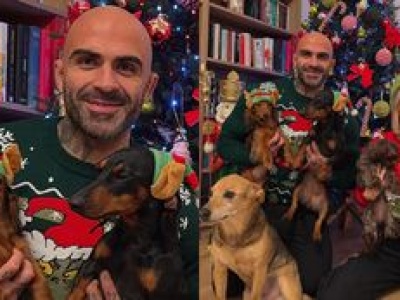 Akop Szostak i jego narzeczona ubrali już CHOINKĘ. Pospieszyli się? (FOTO)