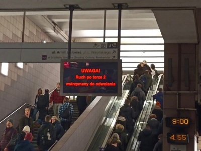 Problem z pierwszą linią metra. 