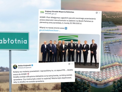 Afera CPK: jednak dojdzie do zwrotu kluczowej działki, która jakoś nieopatrznie się sprzedała