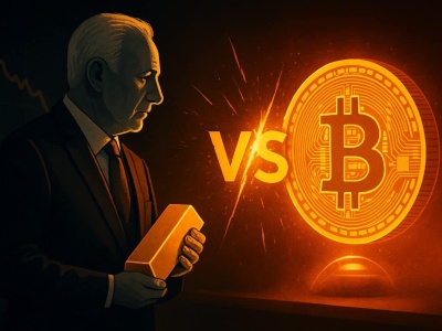 Wojna o Bitcoin. Peter Schiff ogłasza bessę, analitycy kpią: „Chłopie, to tylko korekta”