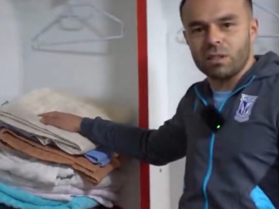 Lech pokazał, jak wygląda szatnia Rayo Vallecano. I się zaczęło