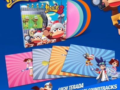Ape Escape 3 jest pokryty winylem od Cartridge Thunder