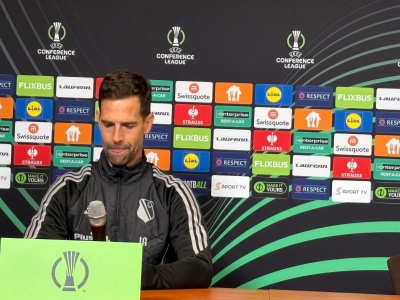 Było już po meczu. Trener Legii tylko tyle miał do powiedzenia