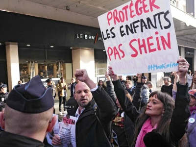 Shein otwiera sklep w Paryżu. Protesty mieszkańców przed wejściem