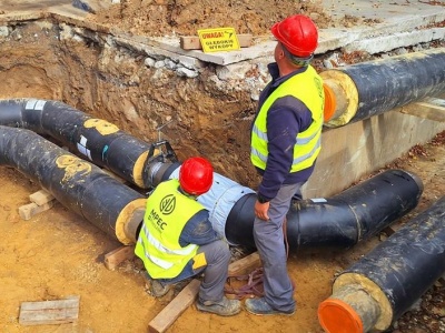 Przebudowa sieci ciepłowniczej przy ul. Langiewicza w Rzeszowie