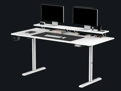 Wygodne i ładne biurko Ultradesk Highlander XXL z elektryczną regulacją i 1,6 metra z rabatem 330 zł