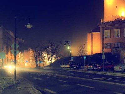 Gęsta mgła w Legnicy - ostrzeżenie meteo