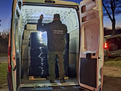 Służby ujawniły wielką kontrabandę na Mazurach. Towaru tyle, że trudno było zliczyć