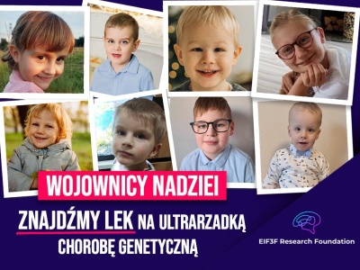 Ta choroba jest ekstremalnie rzadka. W Nowym Sączu odbędzie się zbiórka na badania nad lekiem