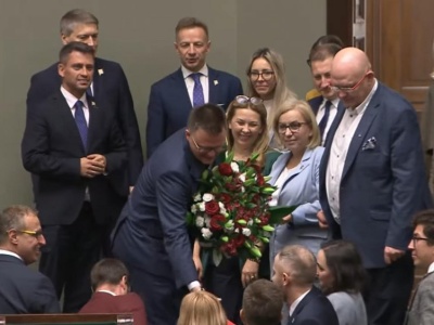 Hołownię w Sejmie pożegnali z pompą. Nagle padło słowo 