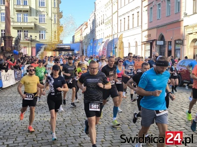Wystartowali w jubileuszowym półmaratonie świdnickim