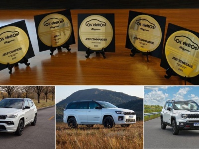 Jeep triumfuje w Brazylii! Marka zdobyła wszystkie główne nagrody w plebiscycie „Os Eleitos” magazynu Quatro Rodas