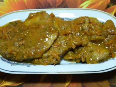 Schab w sosie jesiennym to dobry pomysł na świąteczny obiad