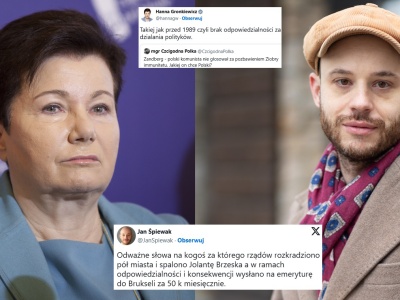 Gronkiewicz-Waltz szydzi z Zandberga. Mocna riposta Śpiewaka