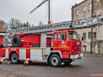Strażacy z Tomaszowa Mazowieckiego mają ‘nową’ drabinę