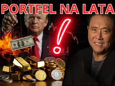 Robert Kiyosaki zdradza, co kupować: cena złota wzrośnie aż 575%, a Bitcoin zyska 150%