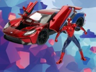 Samochód JADA TOYS Marvel Spider-Man 2017 Ford GT już za 69,99 zł (60 zł taniej) w Media Expert