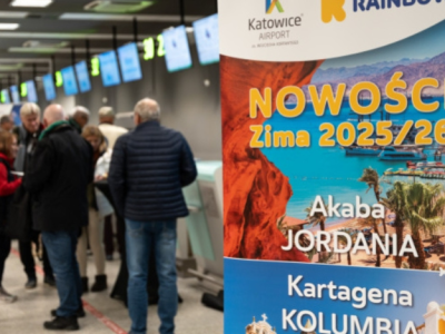 Z Pyrzowic wystartował pierwszy lot czarterowy do Jordanii!