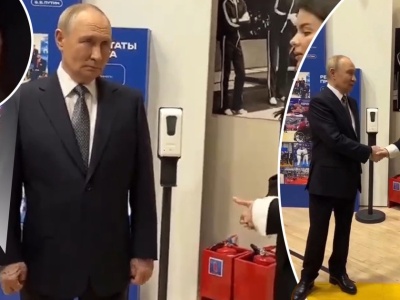 Putin podał jej dłoń i wtedy się zaczęło. Zwrócono uwagę na problem dyktatora