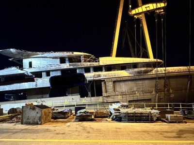 „Toniemy!” Dramatyczne wodowanie w Stoczni Szczecińskiej