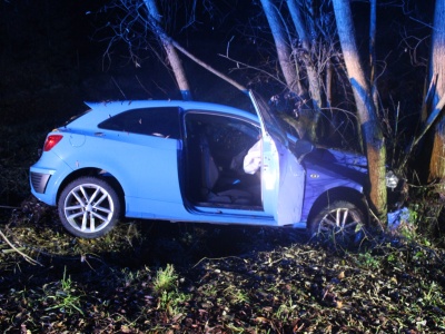 Poważny nocny wypadek w Głębowicach. Pięć młodych osób trafiło do szpitala