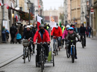 Rowerowy przejazd z okazji Święta Niepodległości
