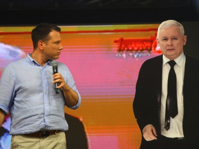 W PiS twierdzą, że Mentzen chce doprowadzić do upadku prezesa