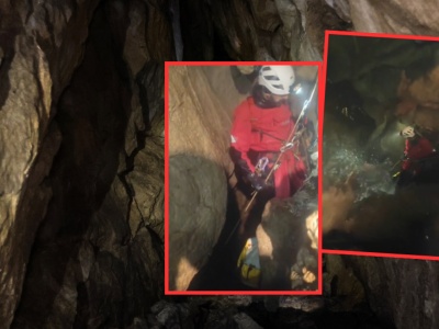 Weszli do jaskini, chwilę później się zaczęło. Pilnie wezwano służby ratunkowe