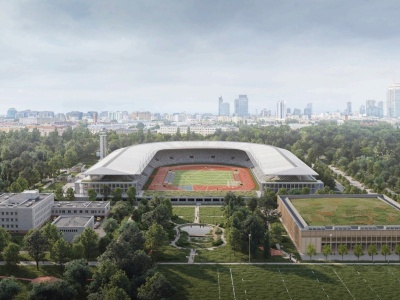 Nowa Hala Skry i kompleks Polonii z nowymi wizualizacjami. Ruszają przetargi