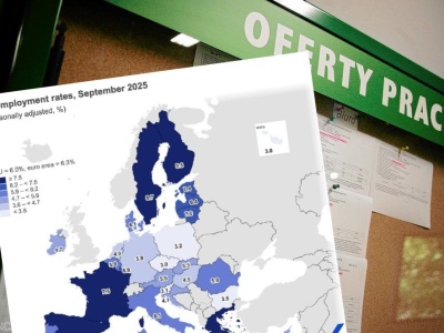 Biała plama na mapie Europy. A jednak bezrobocie rośnie. Co się dzieje z pracą w Polsce?