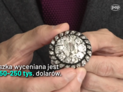 Broszka Napoleona na aukcji w Genewie