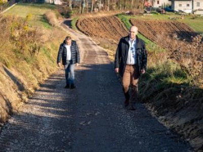 Spytkowice: Wójt sprawdził postępy prac na gminnych inwestycjach