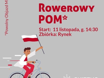 Święto Niepodległości na rowerze. Gnieźnianie przejadą ulicami miasta