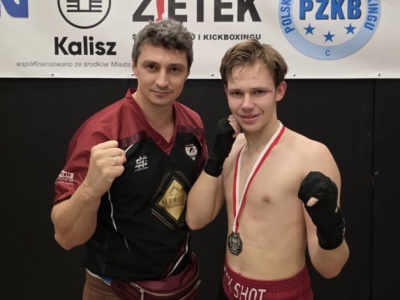 Adrian Kubarski wicemistrzem Polski full contact 2025