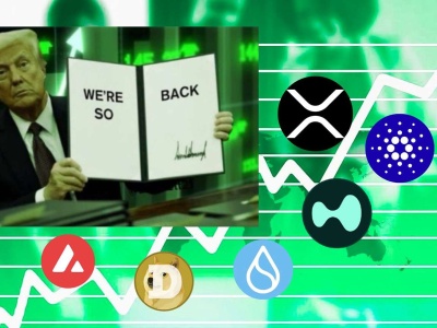 Te kryptowaluty mogą wystrzelić po powrocie rządu USA. Powrót hossy?