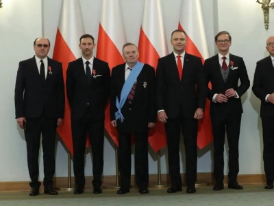 Prezydent wręczył odznaczenia państwowe! Poczobut i Łysiak kawalerami Orderu Orła Białego. ZOBACZ ZDJĘCIA