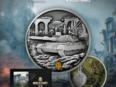 Moneta World of Tanks z Mennicy Polskiej
