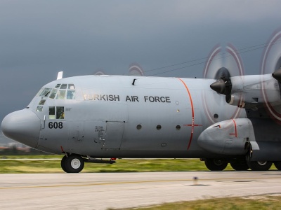 Turecki Hercules rozpadł się w powietrzu nad Gruzją