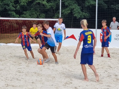 Beach soccer zawita do Nowin? Nowe boisko jest w planach
