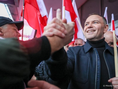 Burza po przemówieniu Karola Nawrockiego. 