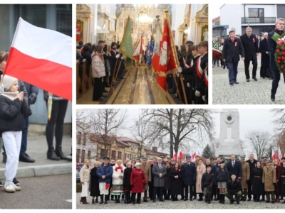 Uroczyste obchody Narodowego Święta Niepodległości w Wysokiem Mazowieckiem