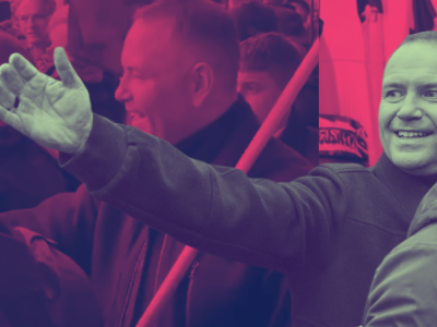 Pierwszy taki marsz Nawrockiego. Nie oszukujmy się, to on skradł całe show