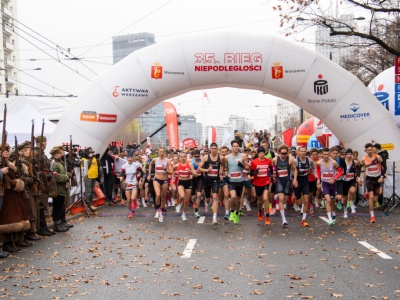 Rekordowy Bieg Niepodległości w Warszawie pobił frekwencję i przyniósł rekord Polski na 10 km