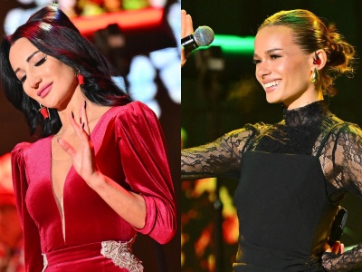 Elegancki Trzaskowski, Dąbrowska cała w piórach, a Szroeder zadała szyku. Show skradała Steczkowska